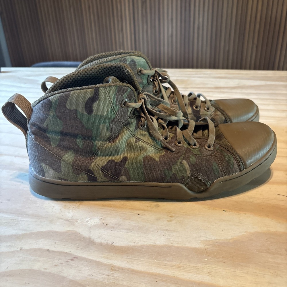 Altama OTB Maritime Assault Mid Camo Sneakers Mens Sz 12 (333000)
